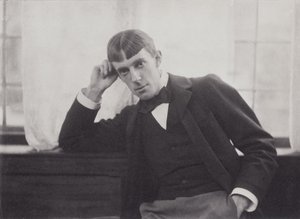 صورة شخصية لأوبري بيردسلي (1872-1898) بواسطة فريدريك إيفانز (1853-1943)