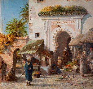 بطنجة 1880. بواسطة فريدريك هنري هوارد هاريس