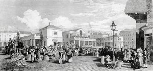 سوق كوفنت جاردن ، 1832