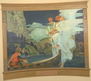 فارس الكأس المقدسة ، كاليفورنيا. 1912.