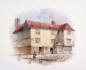 Islington Green، London، c1840