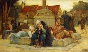 حصار حظر التجول نيل يوم الفراق ، 1912 بواسطة فريدريك وليام ديفيس