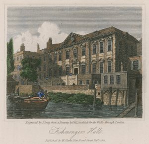 قاعة تجار السمك ، شارع التايمز العلوي ، لندن بواسطة فريدريك ويلتون ليتشفيلد ستوكديل