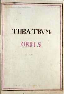 صفحة غلاف أطلس Theatrum Orbis (حفر بواسطة فريدريك دي ويت