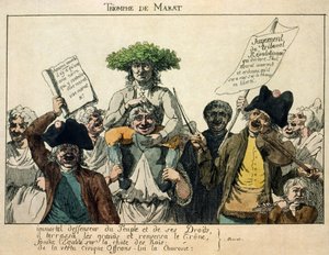 انتصار مارات ، 1793 بواسطة سيد الفرنسية