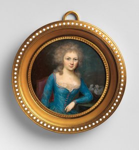 صورة لامرأة. بواسطة رسام فرنسي