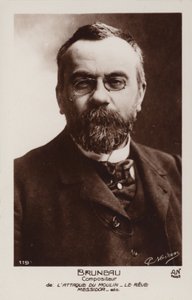 ألفريد برونو ، ملحن فرنسي (1857-1934) بواسطة مصور فرنسي