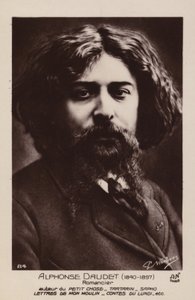 ألفونس داوديت (1840-1897) ، روائي فرنسي بواسطة مصور فرنسي