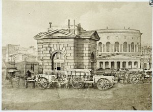 Barriere de Pantin la Villette في صورة “les barrieres de Paris” بواسطة Gouviot بواسطة مصور فرنسي