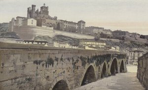 بيزييه ، Vieux Pont وكنيسة سانت نازير (الكاتدرائية السابقة) بواسطة مصور فرنسي