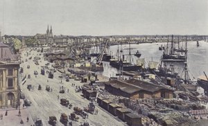 بوردو ، Place Richelieu ، Quais Louis XVIII ، Chartrons and Bacalan بواسطة مصور فرنسي