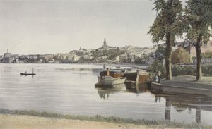 Castelnaudary ، منظر عام مأخوذ من Grand Bassin بواسطة مصور فرنسي