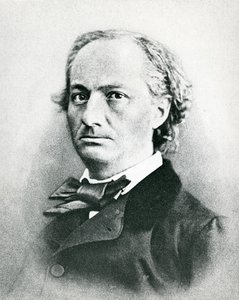 تشارلز بودلير (1821-1867) (صورة بالأبيض والأسود) بواسطة مصور فرنسي