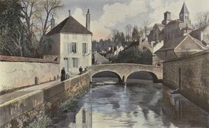 Chatillon-sur-Seine وكنيسة Saint-Vorles و Perthuis-au-Loup بواسطة مصور فرنسي