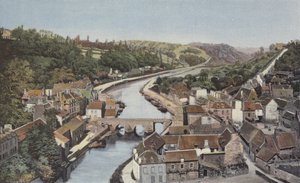 Dinan Et La Rance Inferieure ، منظر مأخوذ من viadue de Lanvallay بواسطة مصور فرنسي
