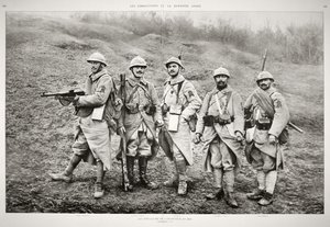 French infantry and weapons بواسطة مصور فرنسي