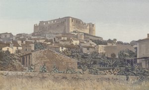 Greoulx، Ruines du Chateau fortifie des Templiers، Cote SO بواسطة مصور فرنسي