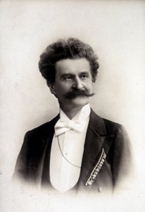 يوهان الثاني شتراوس فيلس (1825-1899) ، ملحن نمساوي بواسطة مصور فرنسي