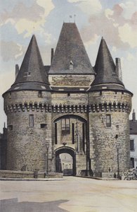 La Ferte-Bernard، Porte de ville، cote de lentree (City Hall) بواسطة مصور فرنسي