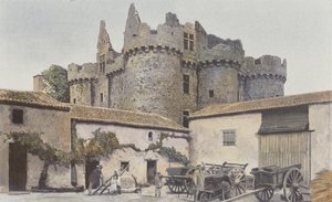 Le Breuil-sous-Argenton، Ruins of the Chateau de Beaupinay بواسطة مصور فرنسي