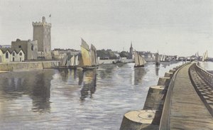 Les Sables-DOlonne و Port Channel و Arundel Tower ، بمثابة المنارة بواسطة مصور فرنسي