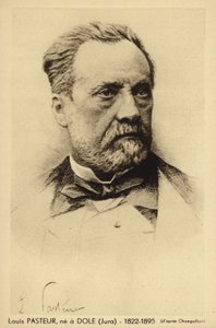 لويس باستور (1822-1895) ، الكيميائي وعلم الأحياء الدقيقة الفرنسي بواسطة مصور فرنسي