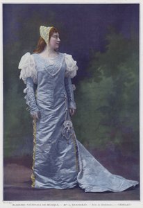لويز Grandjean مثل Desdemona في عطيل (صورة ملونة)