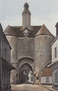 Mehun-sur-Yevre ، بوابة المدينة بواسطة مصور فرنسي