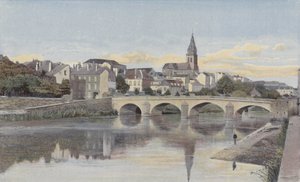 Mezieres و Pont dArches وبرج الجرس Mohon بواسطة مصور فرنسي