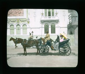 معرض باريس: قصر الفنون الزخرفية ، باريس ، فرنسا ، 1900 (شريحة الفانوس) بواسطة مصور فرنسي
