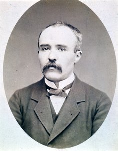 صورة لجورج كليمنصو يونغ (1841-1929) حوالي 1870-1880. بواسطة مصور فرنسي
