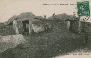 الإباحية ، المغليث. أُرسلت البطاقة البريدية عام 1913. بواسطة مصور فرنسي