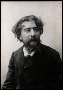 صورة ألفونس داوديت (1840-1897) ، الروائي الفرنسي. بواسطة مصور فرنسي