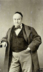 بورتريه تشارلز أوغستين سانت بوف (1804 - 1869) (سانت بوف) ، كاتب وصحفي وناقد أدبي. بواسطة مصور فرنسي