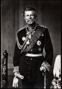 صورة إدوين فرايهر فون مانتيفيل (البارون فون مانتيفيل) (1809-1895) ، المارشال الألماني. بواسطة مصور فرنسي