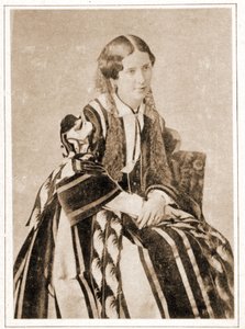 صورة إليزابيث فيليكس تدعى مادموزيل راشيل عام 1851 ، تراجيدية فرنسية (1821-1858) بواسطة مصور فرنسي