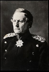 صورة لهيلموث كارل برنهارد فون مولتكه الأكبر (1800-1891) ، المارشال الألماني. بواسطة مصور فرنسي