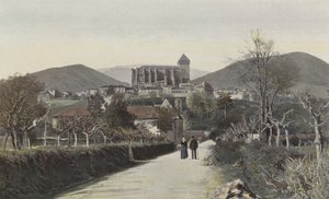 سان برتران دي كومينجز ، منظر عام بواسطة مصور فرنسي