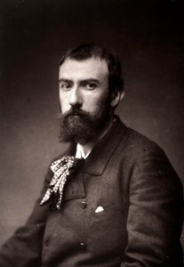 صور الفنان هنري ليرول بمناسبة صالون باريس عام 1885 بواسطة مصور فرنسي
