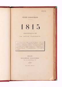 "1815" لجول إسدوهارد بواسطة المدرسة الفرنسية