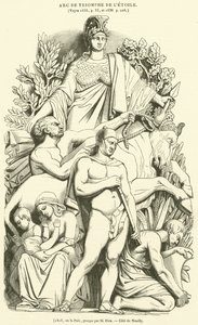 1815 ، أو السلام (النقش) بواسطة المدرسة الفرنسية