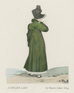 سيدة أنيقة (حوالي 1814) بواسطة المدرسة الفرنسية