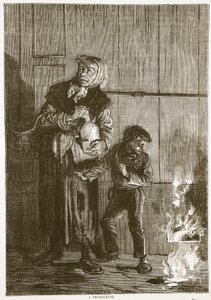 بنزين ، أبريل 1871 ، توضيح من تاريخ كاسيلز للحرب بين فرنسا وألمانيا ، 1870-1871 بواسطة المدرسة الفرنسية
