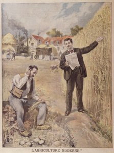 إعلان لمجلة LAgriculture Moderne ، في Le Petit Journal ، 4 أبريل 1897 (نقش الألوان)