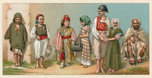 زي أفريقيا بواسطة المدرسة الفرنسية