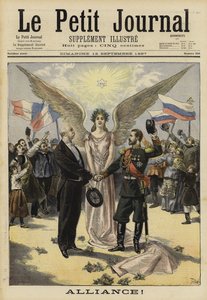 تحالف بين فرنسا وروسيا ، 1897 بواسطة المدرسة الفرنسية