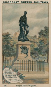 ألفونس دي نوفيل ، رسام عسكري ، 1836-1885 ، Erigee Place Wagram بواسطة المدرسة الفرنسية