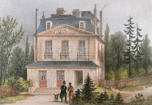 أنطوان دي فوركروي في Jardin des Plantes في باريس بواسطة المدرسة الفرنسية