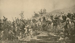وصول القوات البافارية قبل باريس ، الحرب الفرنسية البروسية ، سبتمبر 1870 بواسطة المدرسة الفرنسية