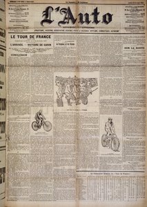 مقال عن وصول الجولة الأولى لفرنسا - في "L